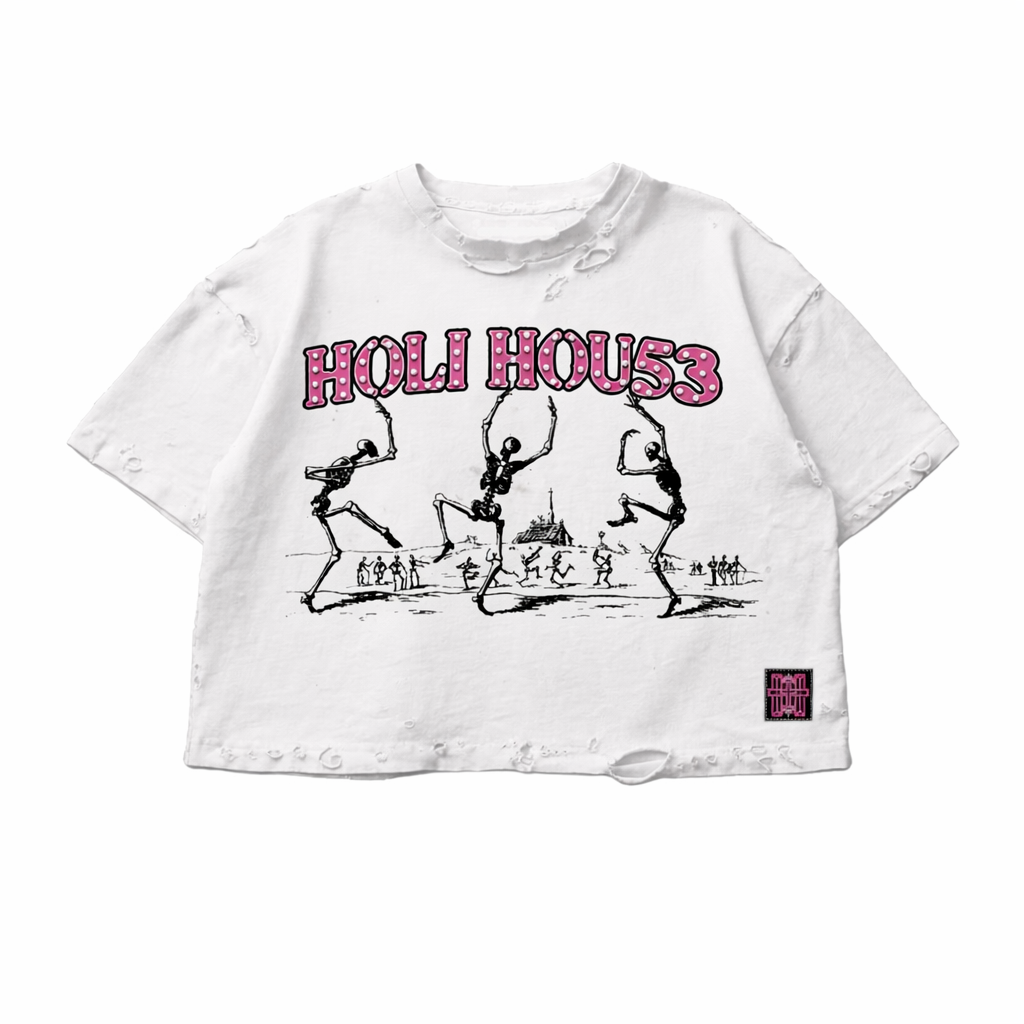 HOLI HOUSE PREMIUM “DRY BONES” T SHIRT